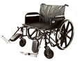 Folding Heavy Duty Bariatric Wheelchair with Elevating Legrest X652871