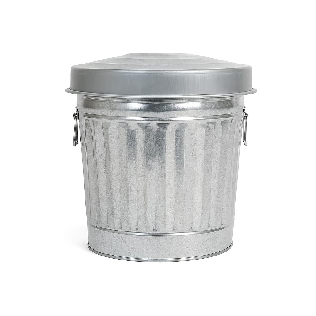 6 Gallon Galvanized Trash Can Q14103