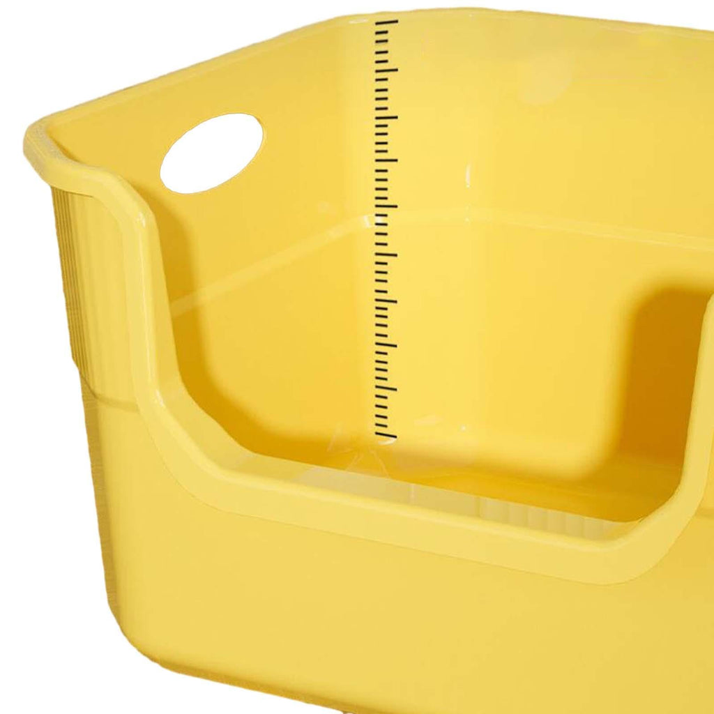 Open Top Cat Litter Tray with High Sides PP F7528
