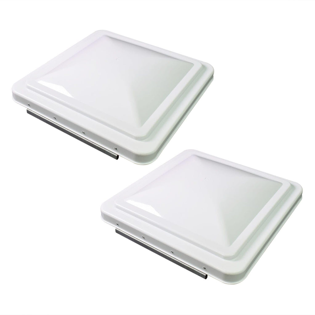 White 14" RV Roof Vent Cover Replacement Lid G46507