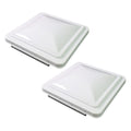 White 14" RV Roof Vent Cover Replacement Lid G46507