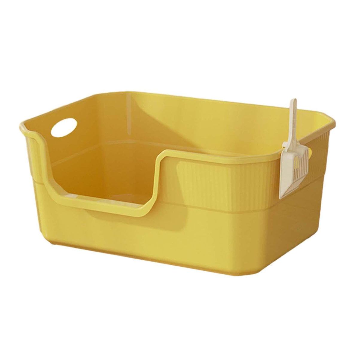 Open Top Cat Litter Tray with High Sides PP F7528