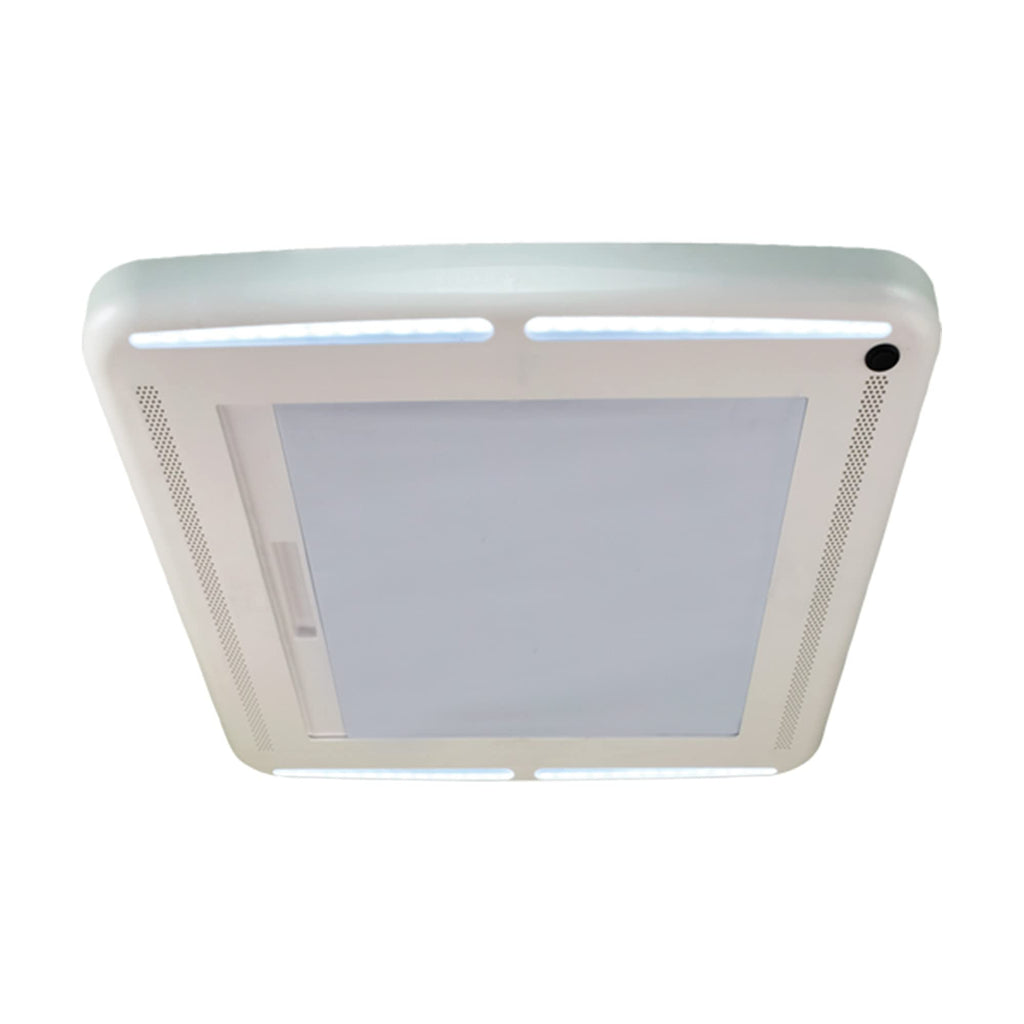 Lightweight RV Window Shade with LED Accent Lighting O966