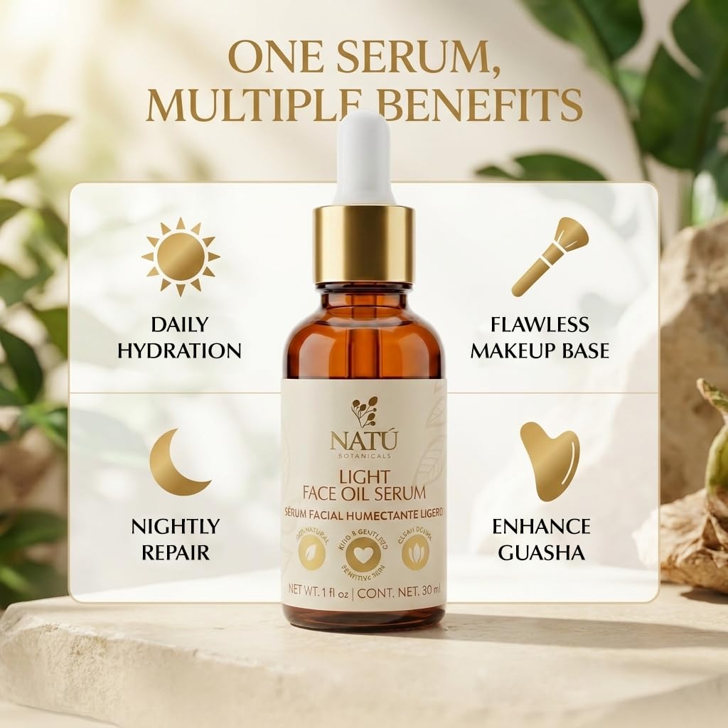 Light Face Oil Serum for Oily & Combination Skin 1 fl oz V5744