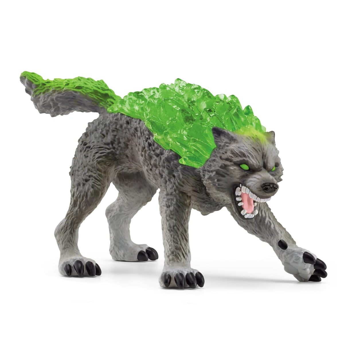 6" Stone Wolf Figurine Fantasy Animal Figure G87387