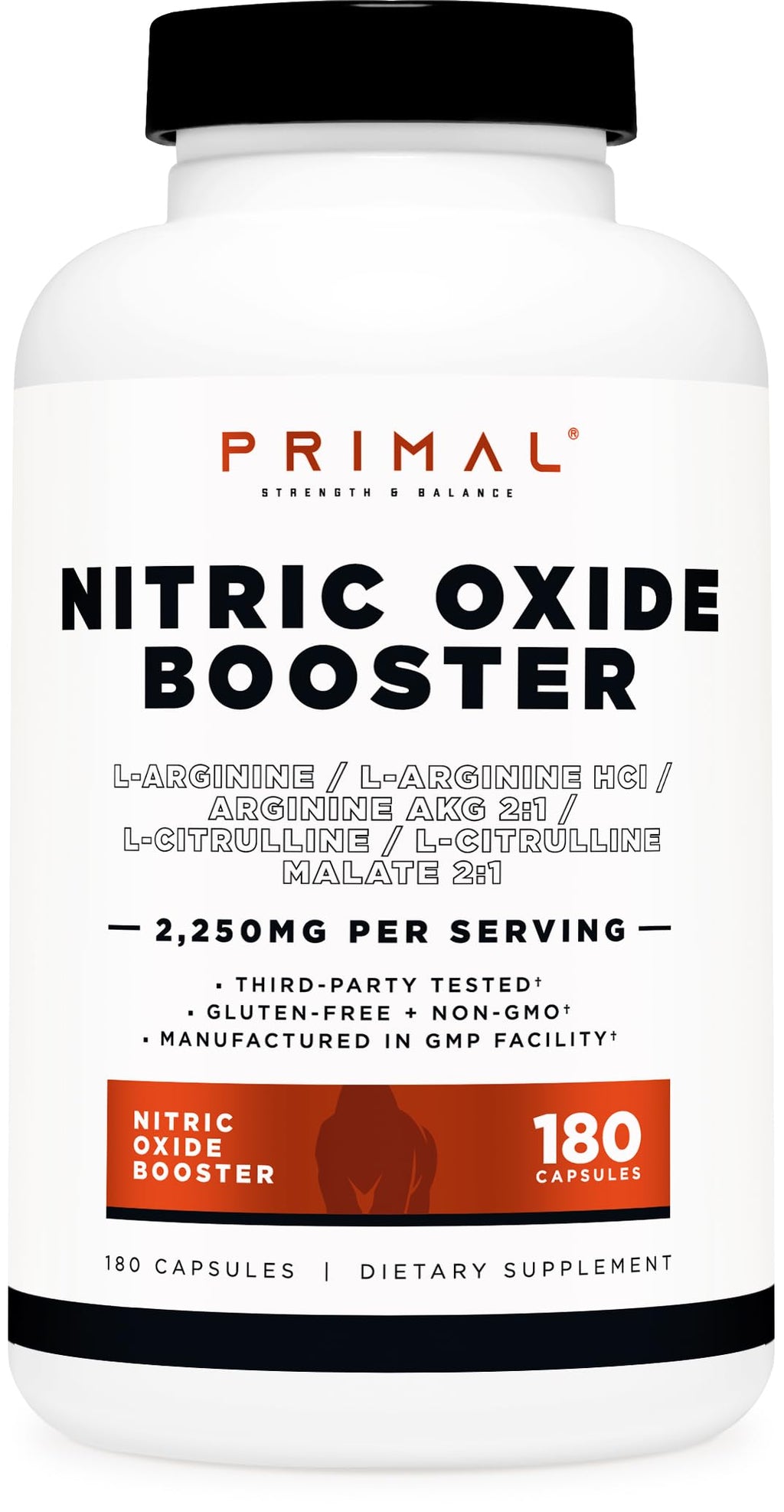 Nitric Oxide Booster 180 Capsules U6974