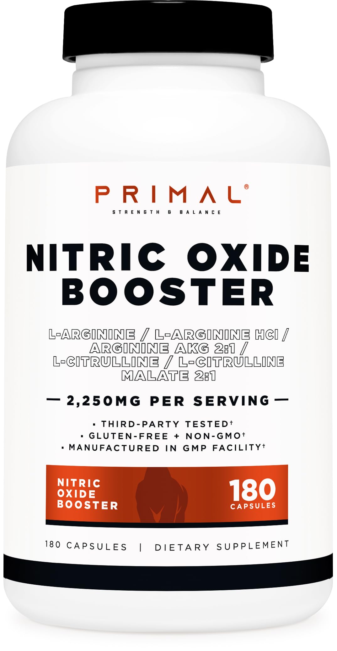 Nitric Oxide Booster 180 Capsules U6974