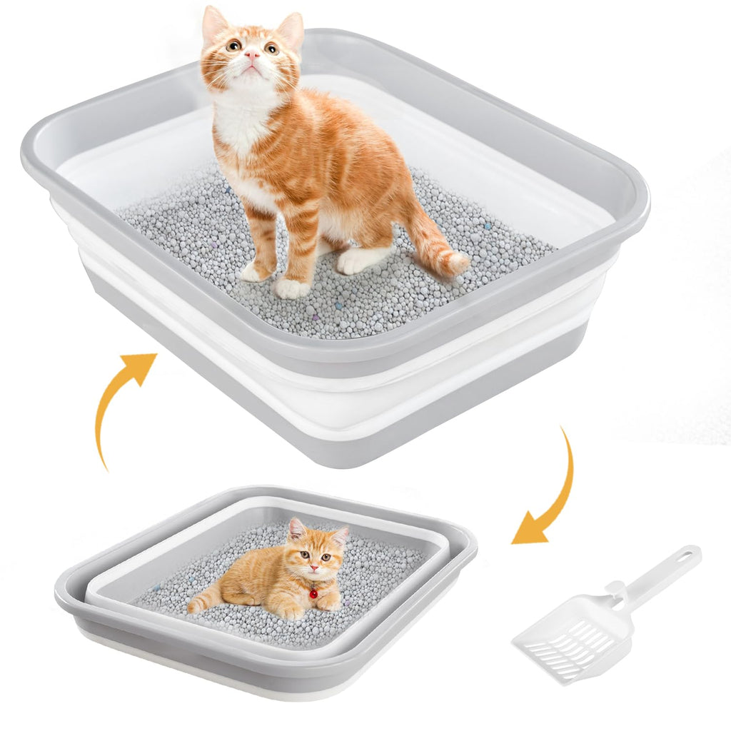 Collapsible Open Cat Litter Box M623