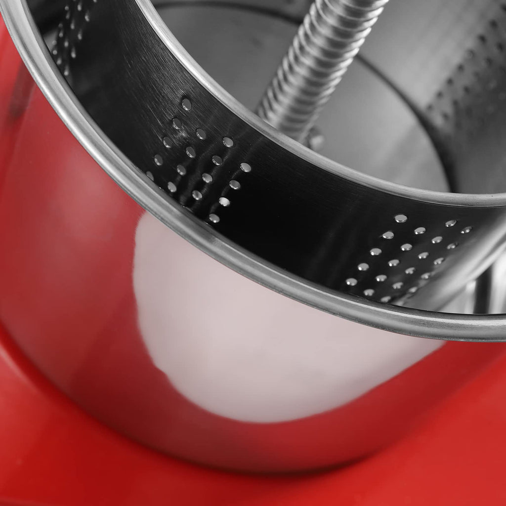 1.6 Gal Stainless Steel Manual Fruit Wine Press S767269