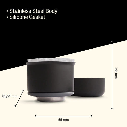 10 oz Stainless Steel Pour Over Coffee Dripper H2860