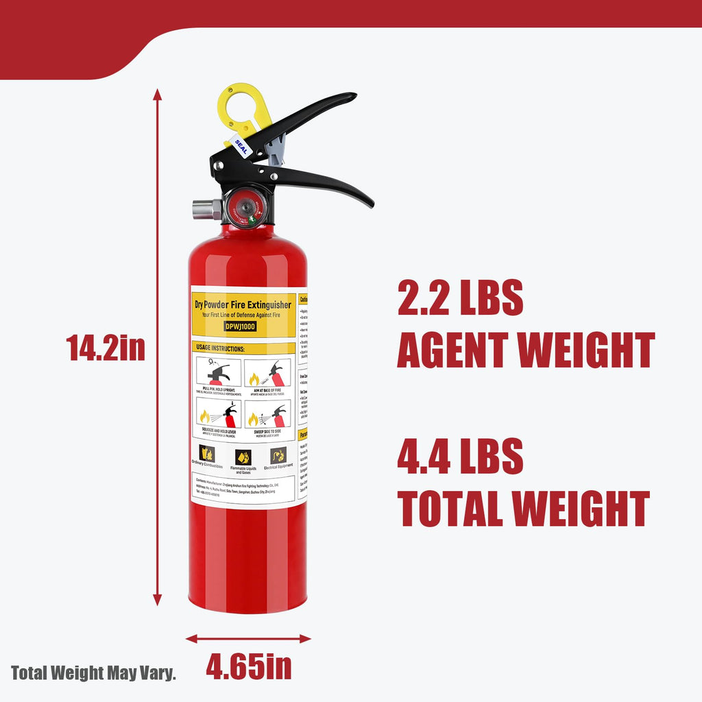 2.5 lb ABC Dry Chemical Fire Extinguishers D797592