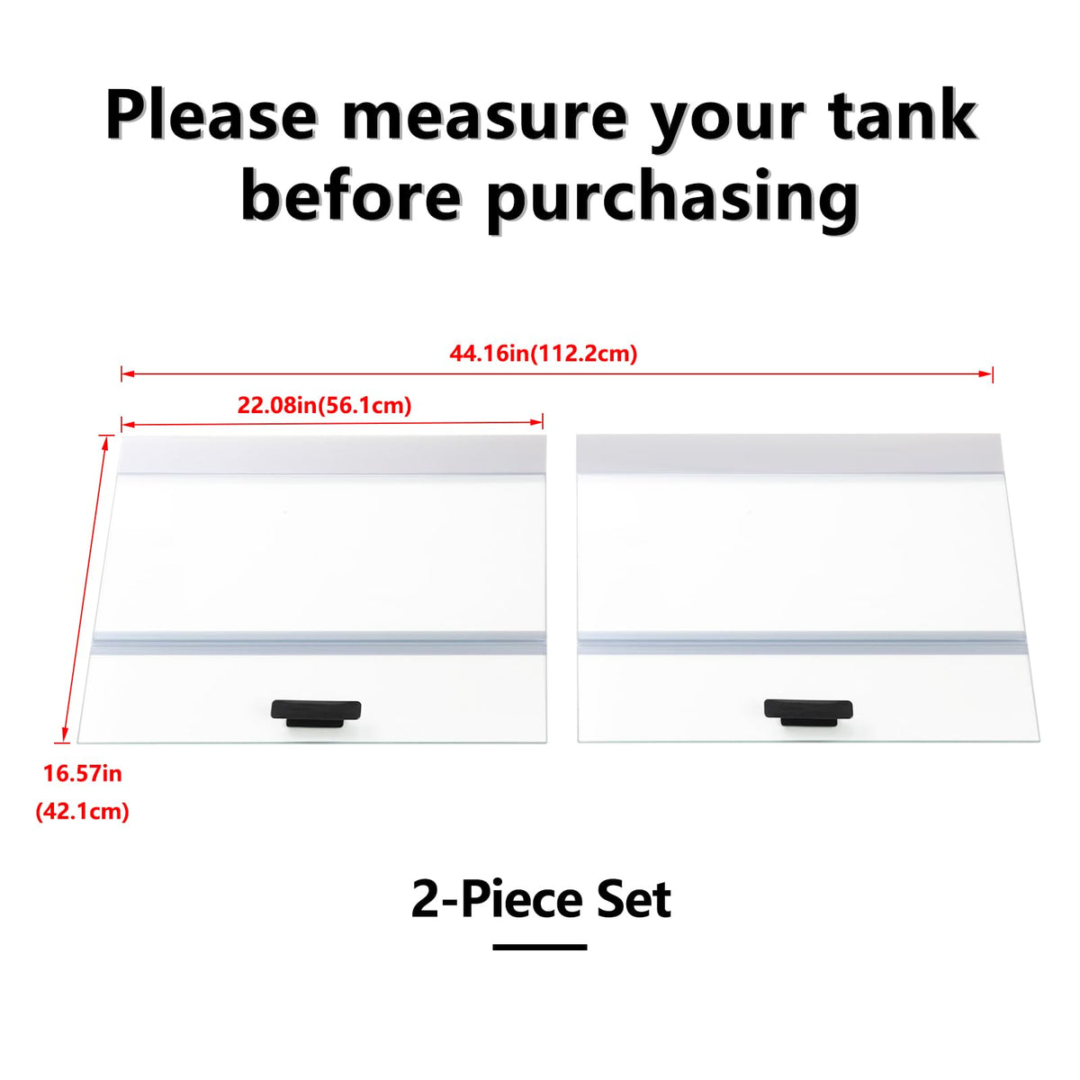 Clear Tempered Glass Canopy V7944
