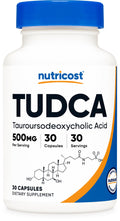 Tudca 500mg 30 Capsules Gluten Free D946438