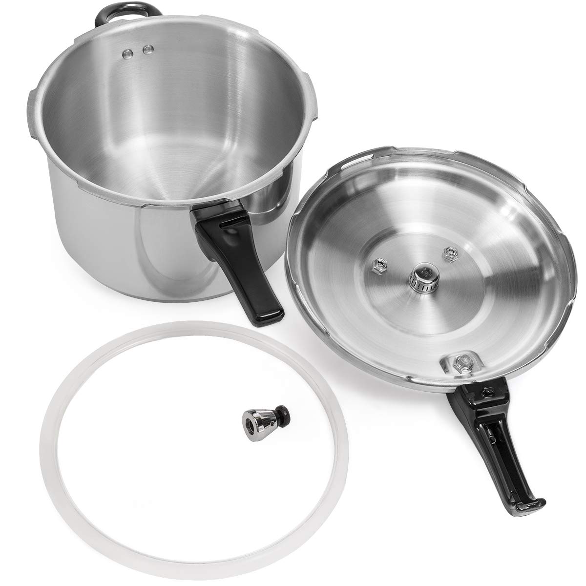 6.0 Quart Aluminum Stovetop Pressure Cooker B3598