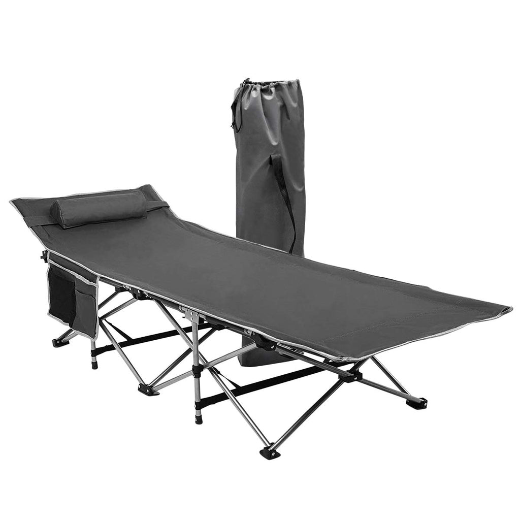Folding Lightweight Portable Heavy Duty Travel Cot with Large Pocket P773816