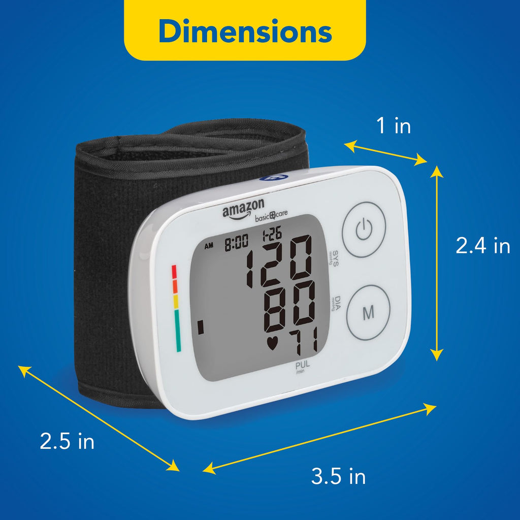 Wrist Blood Pressure Monitor with Large Display C503