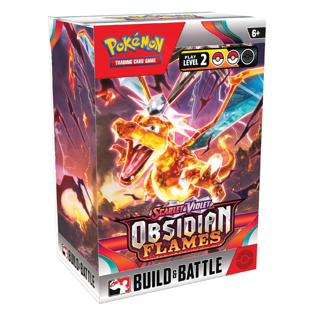 Pokemon Scarlet & Violet Obsidian Flames Build & Battle Box D394851
