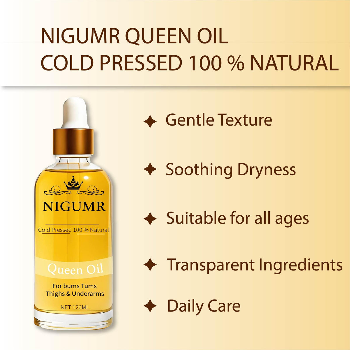Cold-Pressed Natural Botanical Firming Body Oil 4 fl oz S934796
