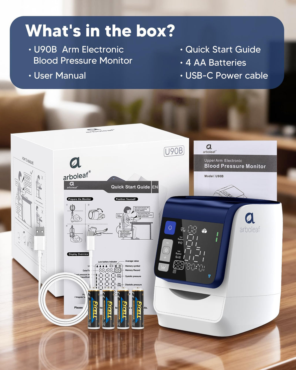 Blood Pressure Monitor Upper Arm Y604272