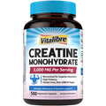 Creatine Monohydrate 3000 mg Micronized 500 Capsules W25521