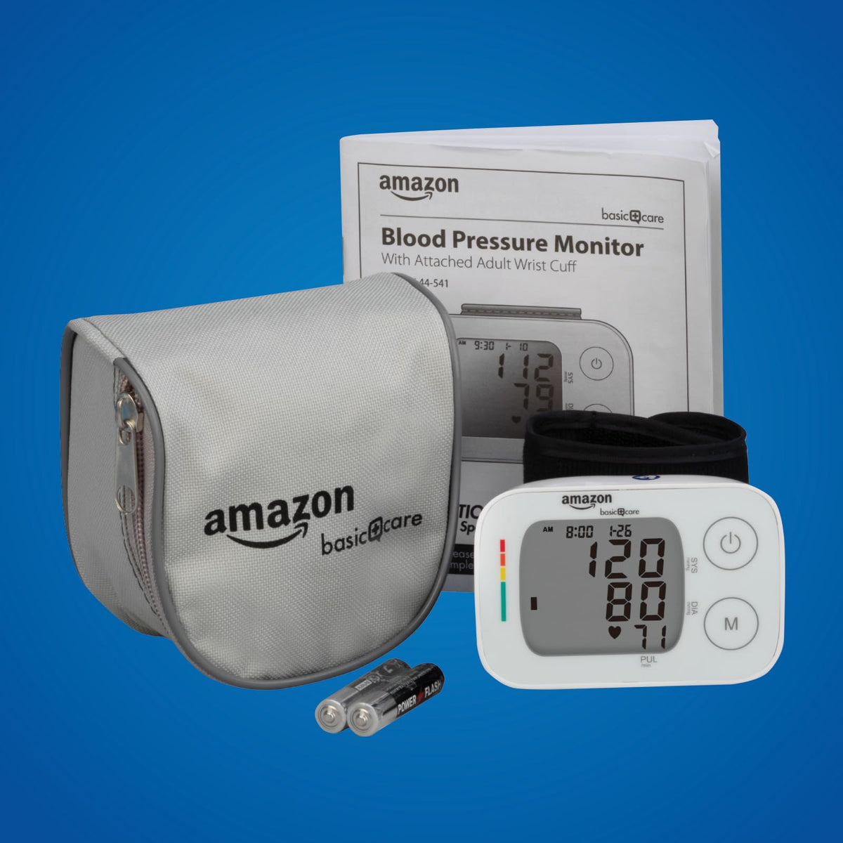 Wrist Blood Pressure Monitor with Large Display C503
