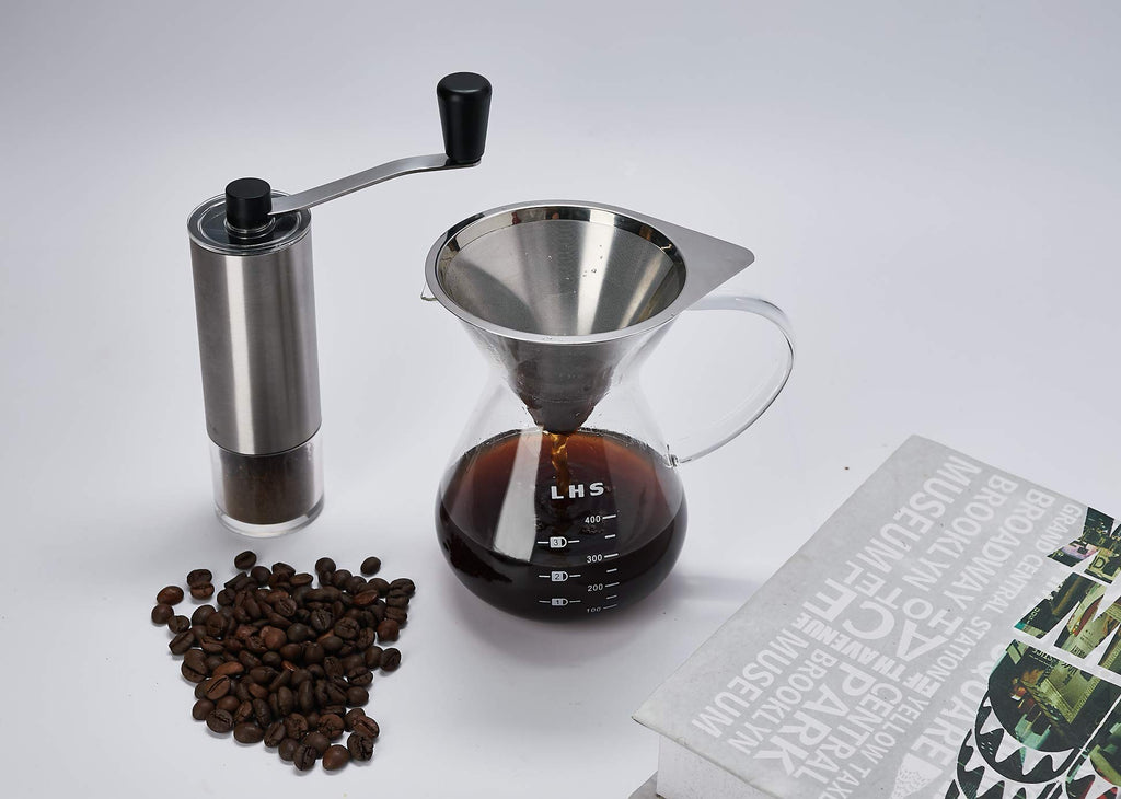 Coffee Grinder Stainless Steel Ceramic Conical Burr P96359