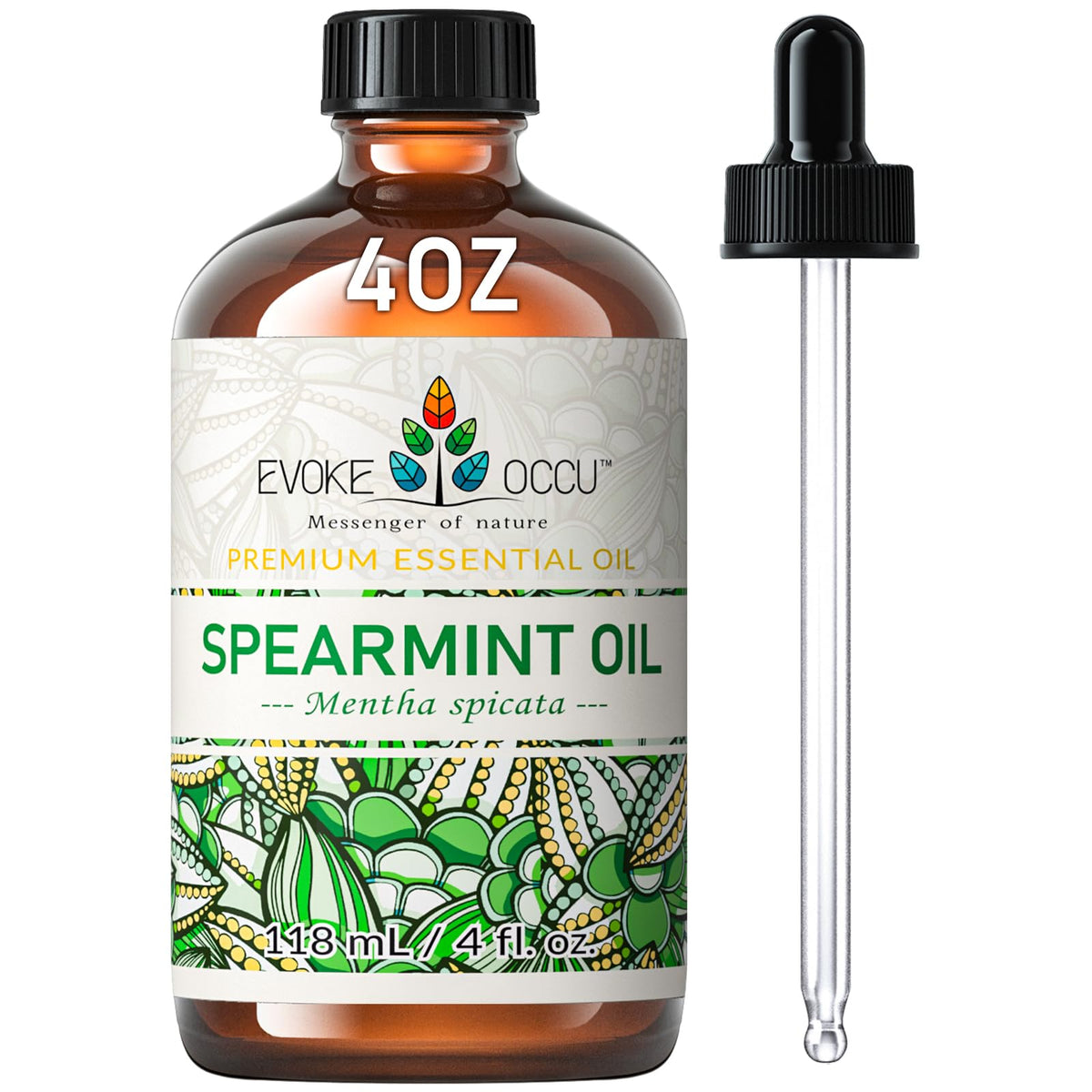 Spearmint and Lavender Essential Oil 4 Fl Oz E92748