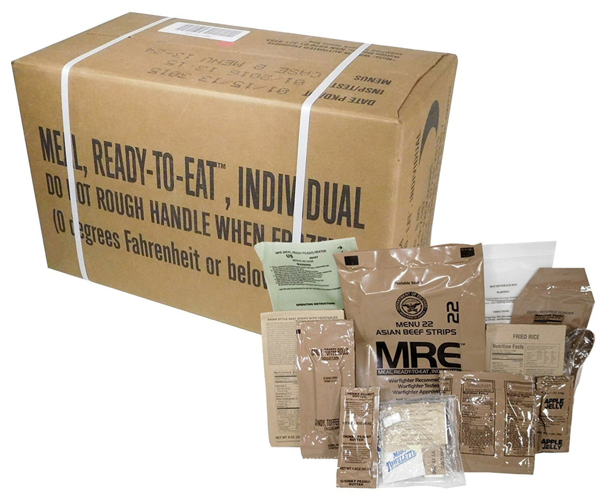 24 Meals Military Surplus Meal Ready to Eat P836