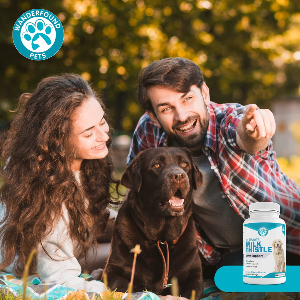 Milk Thistle for Dogs Chewable Tablets L522606