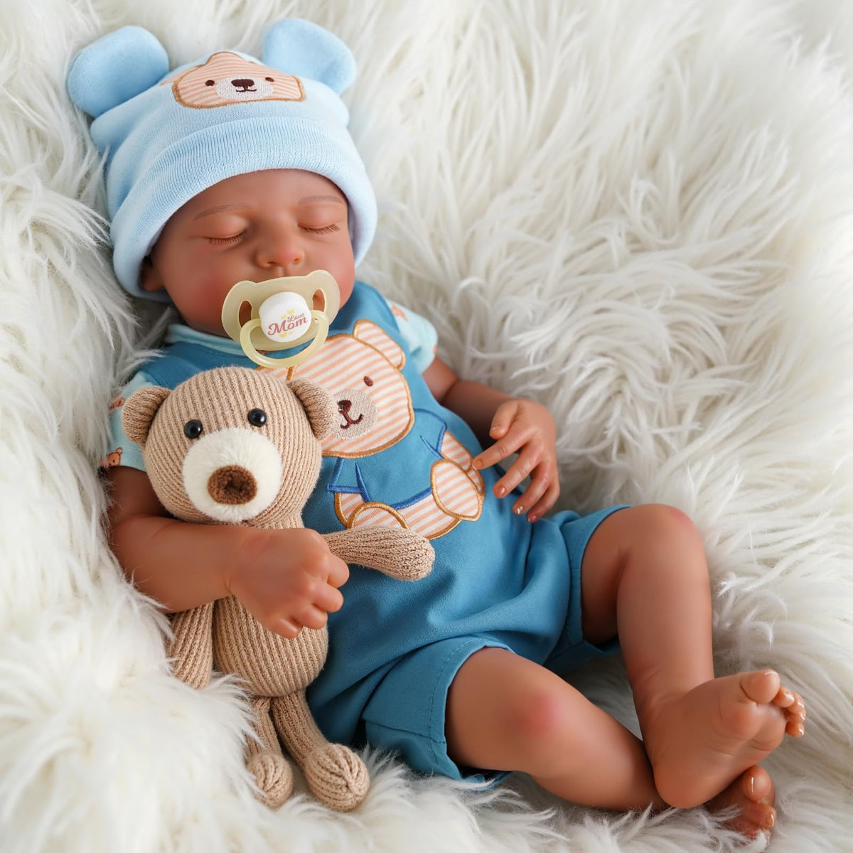 20 Inch Black Reborn Baby Dolls K398133