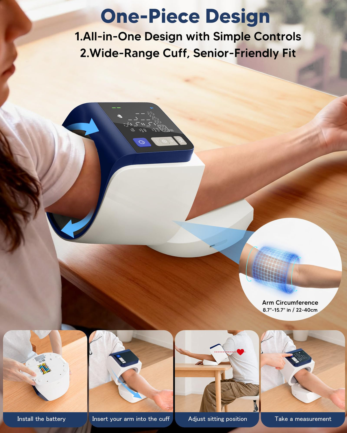 Blood Pressure Monitor Upper Arm Y604272