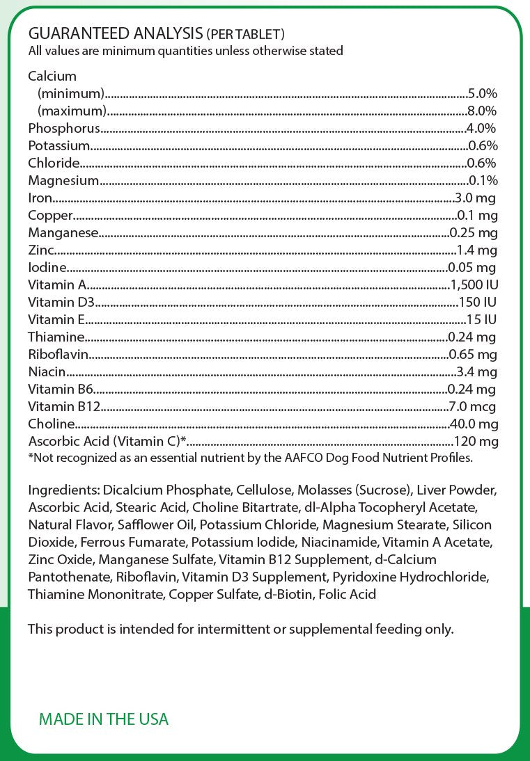 Chewable Tablets 365 Count Pack of 2 C747