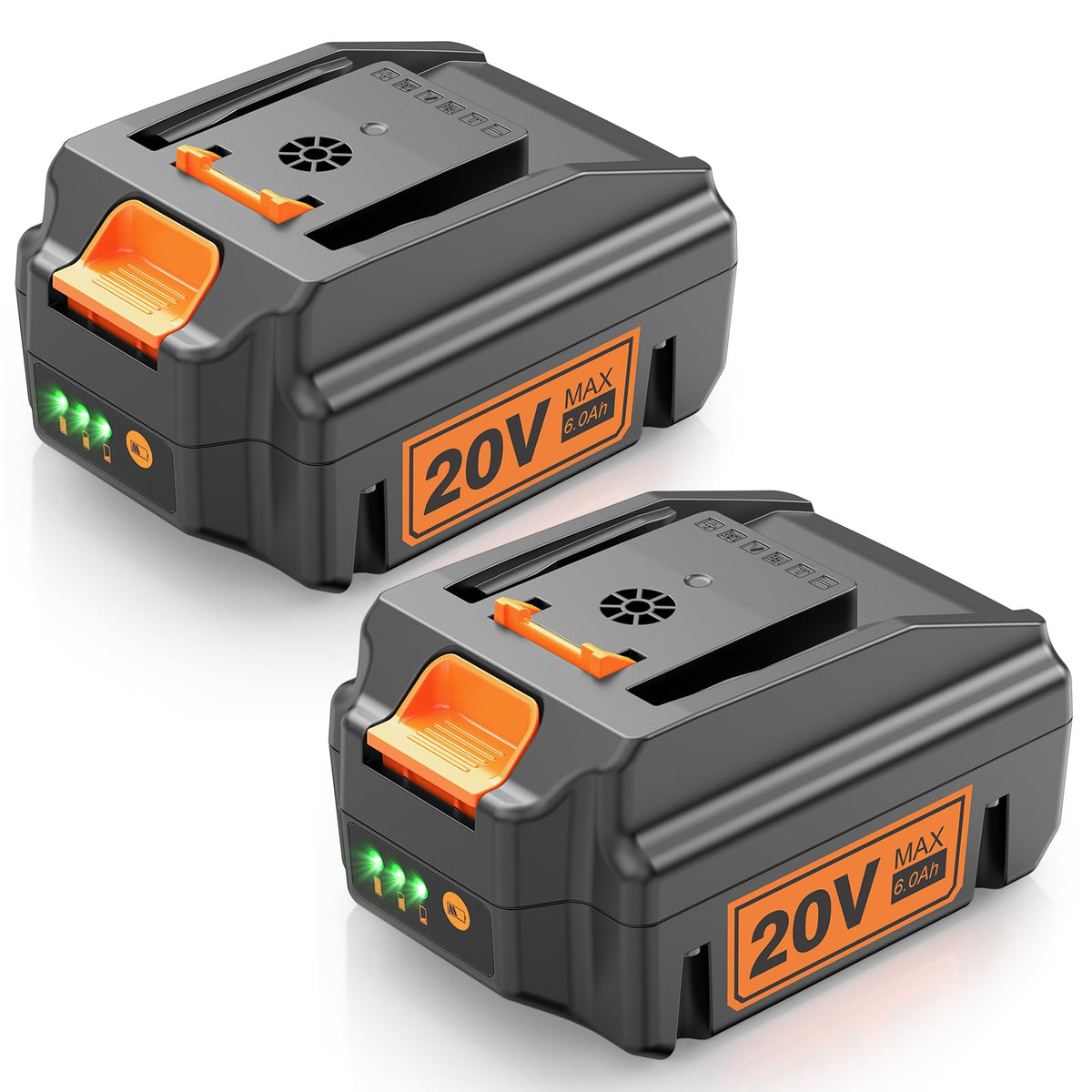 20V Lithium ion Battery 6.0Ah 2 Pack J60623