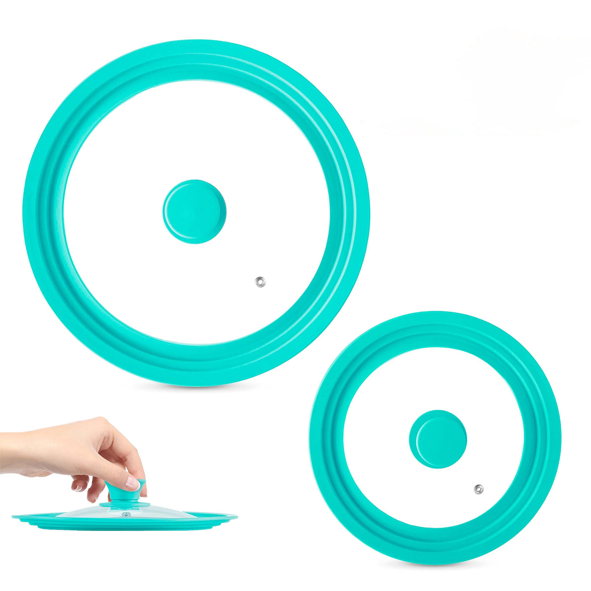 Silicone Replacement Pan Lid Set of 2 R687