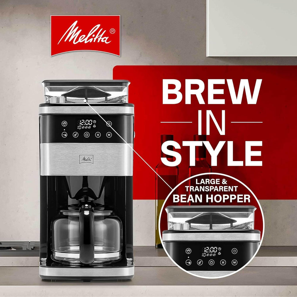 10-Cup Coffee Maker with Built in Burr Grinder C304