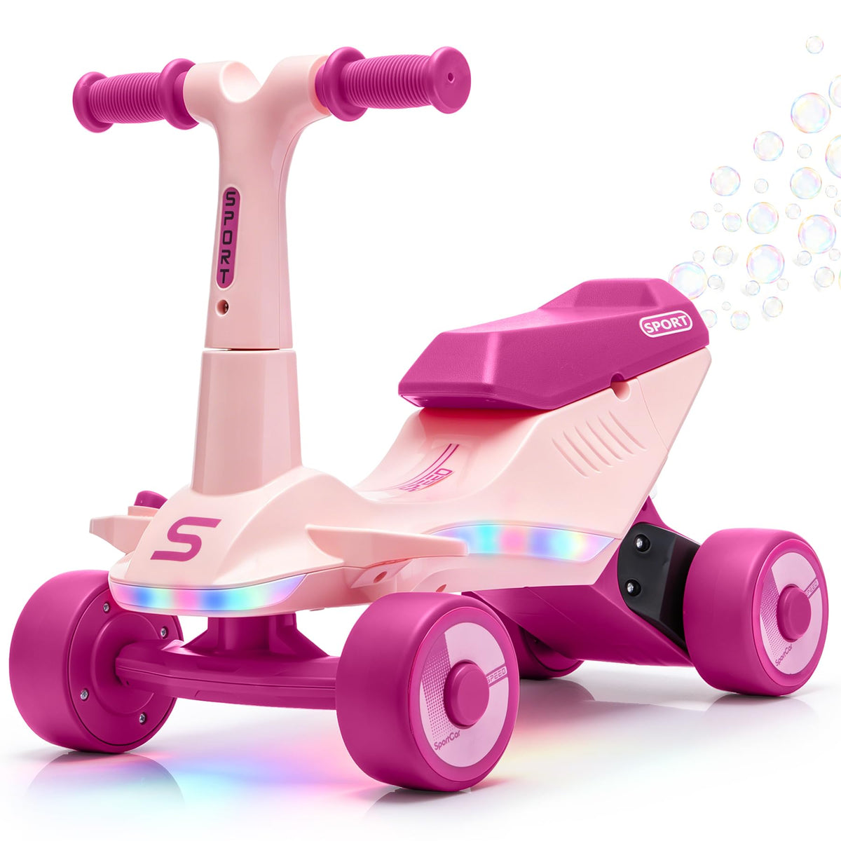 Electric Baby Balance Bike with Bubble Machine Z9054