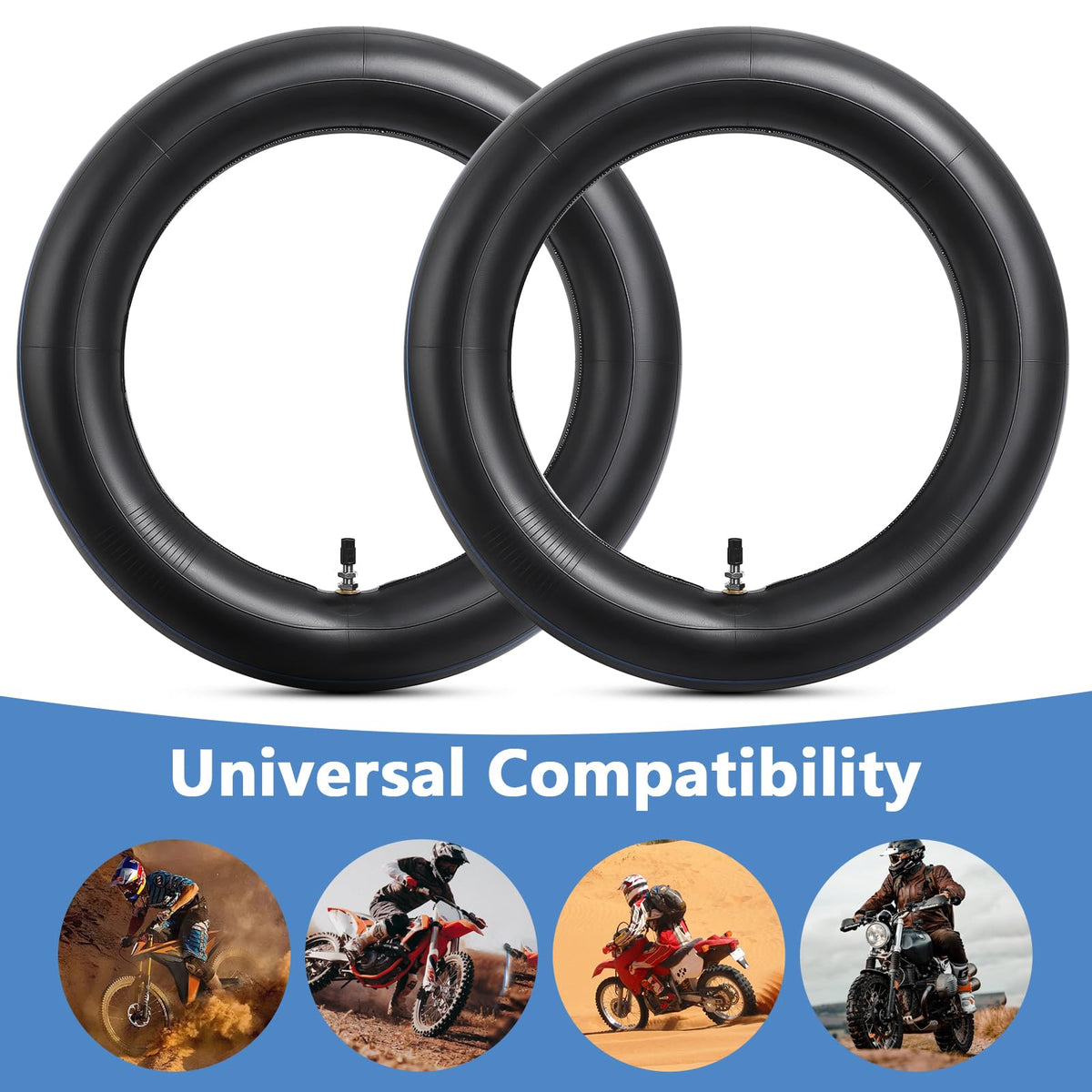 2-Pcs 2.75/3.00-17 TR4 Inner Tubes U793971