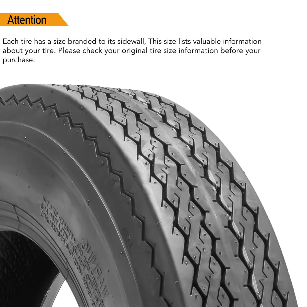 8 Inch Trailer Tires 2 Pack C40541