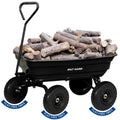 Poly Garden Dump Cart 600 lbs 4 Cu Ft S20894