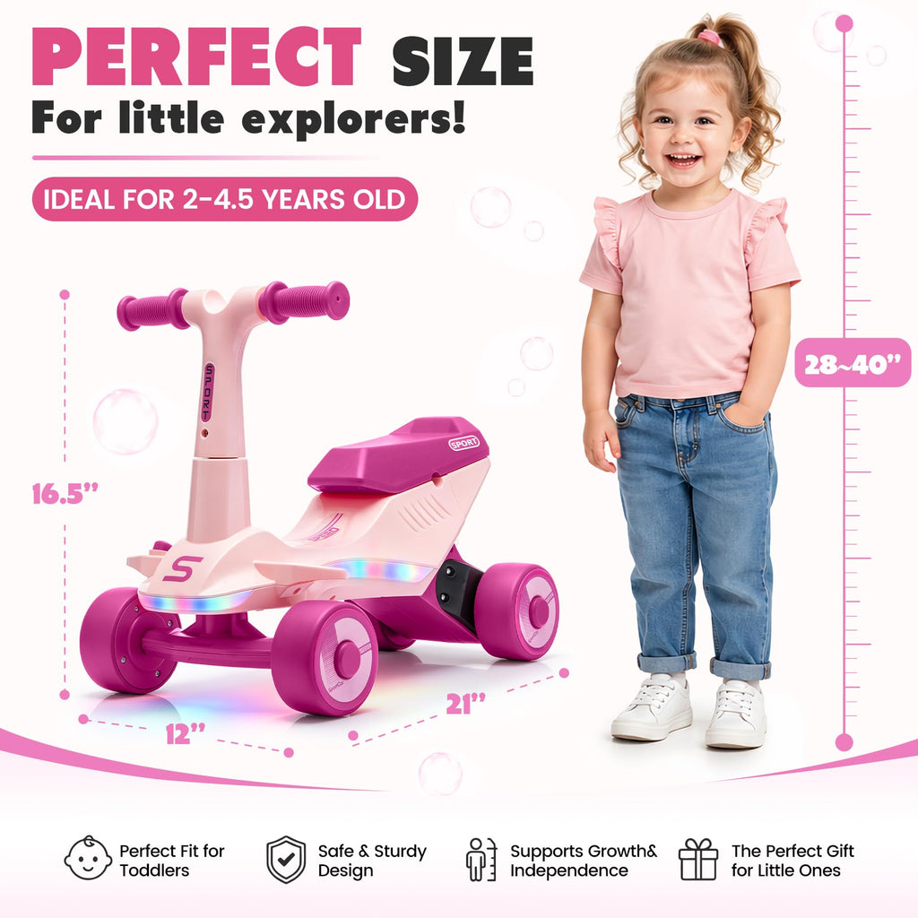 Electric Baby Balance Bike with Bubble Machine Z9054