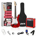 Left Hand 36 Inch 3/4 Size Electric Guitar Kit Red C777021