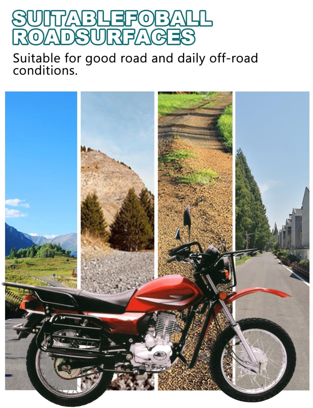 3.00-17 Off Road Motorcycle Tire and Inner Tube U387