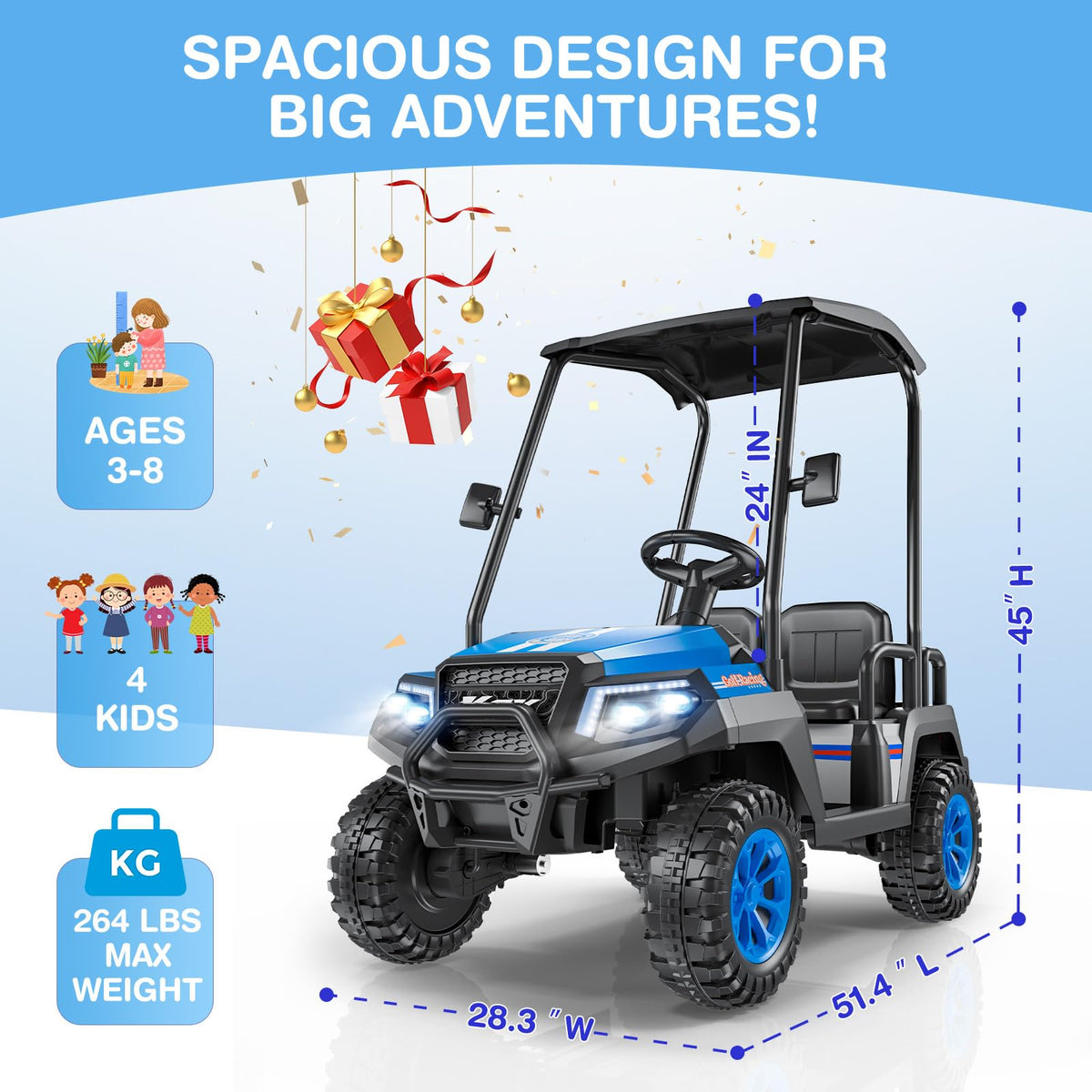 24V Kids Ride on Car L7413