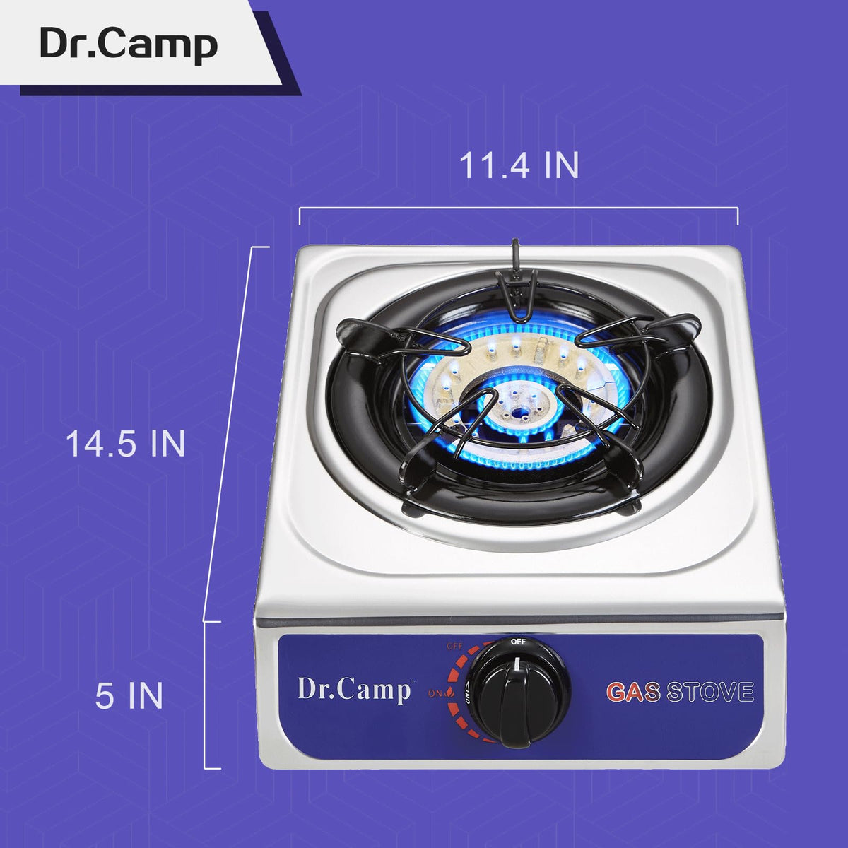12000 BTU Single Propane Stove Cooker A47518