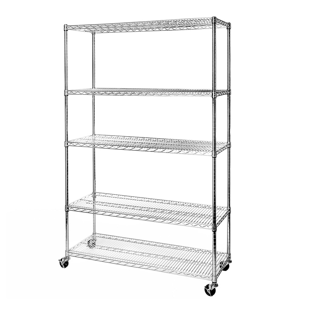 5-Tier Solid Steel Wire Shelving Rack V542910