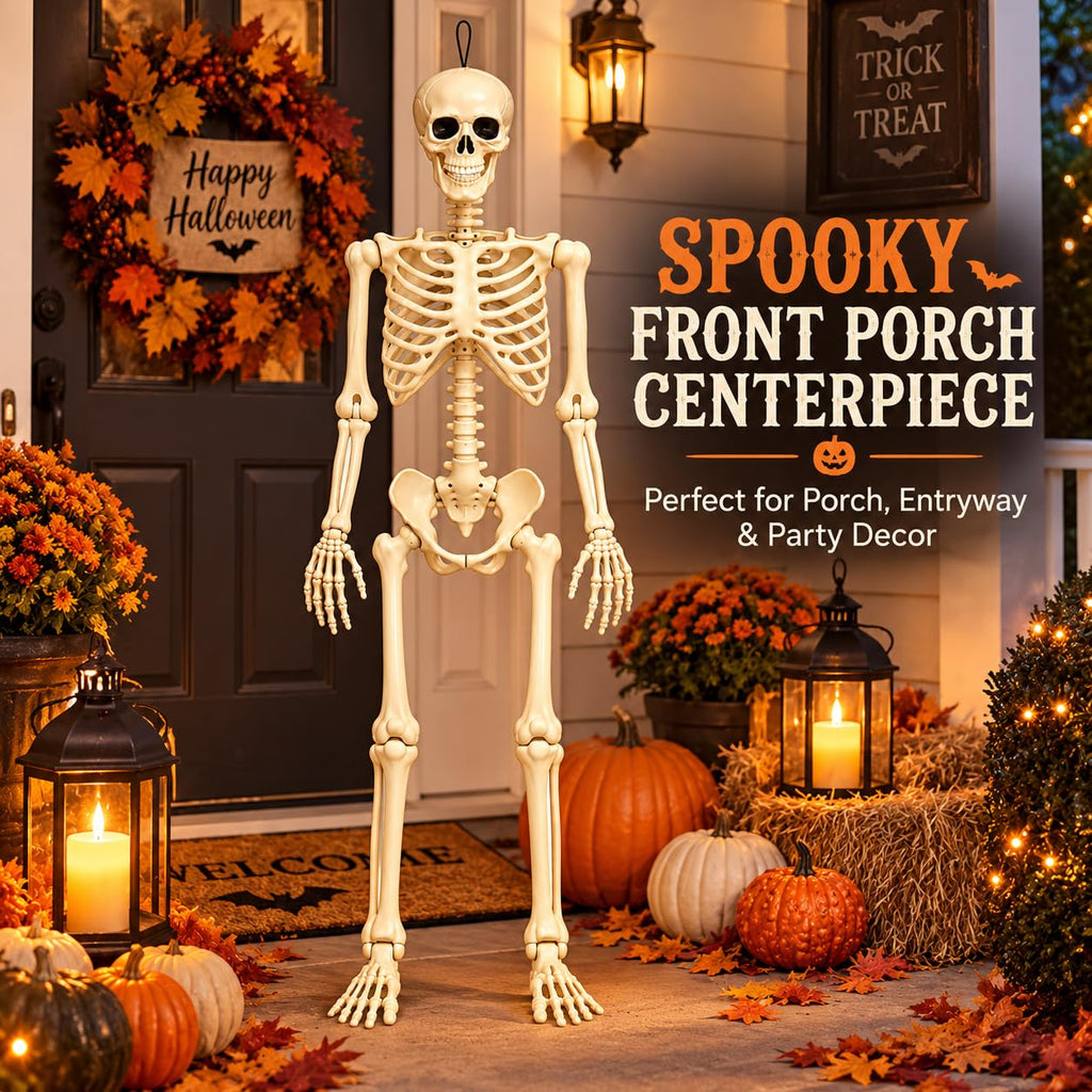 Posable Halloween Skeleton T43079
