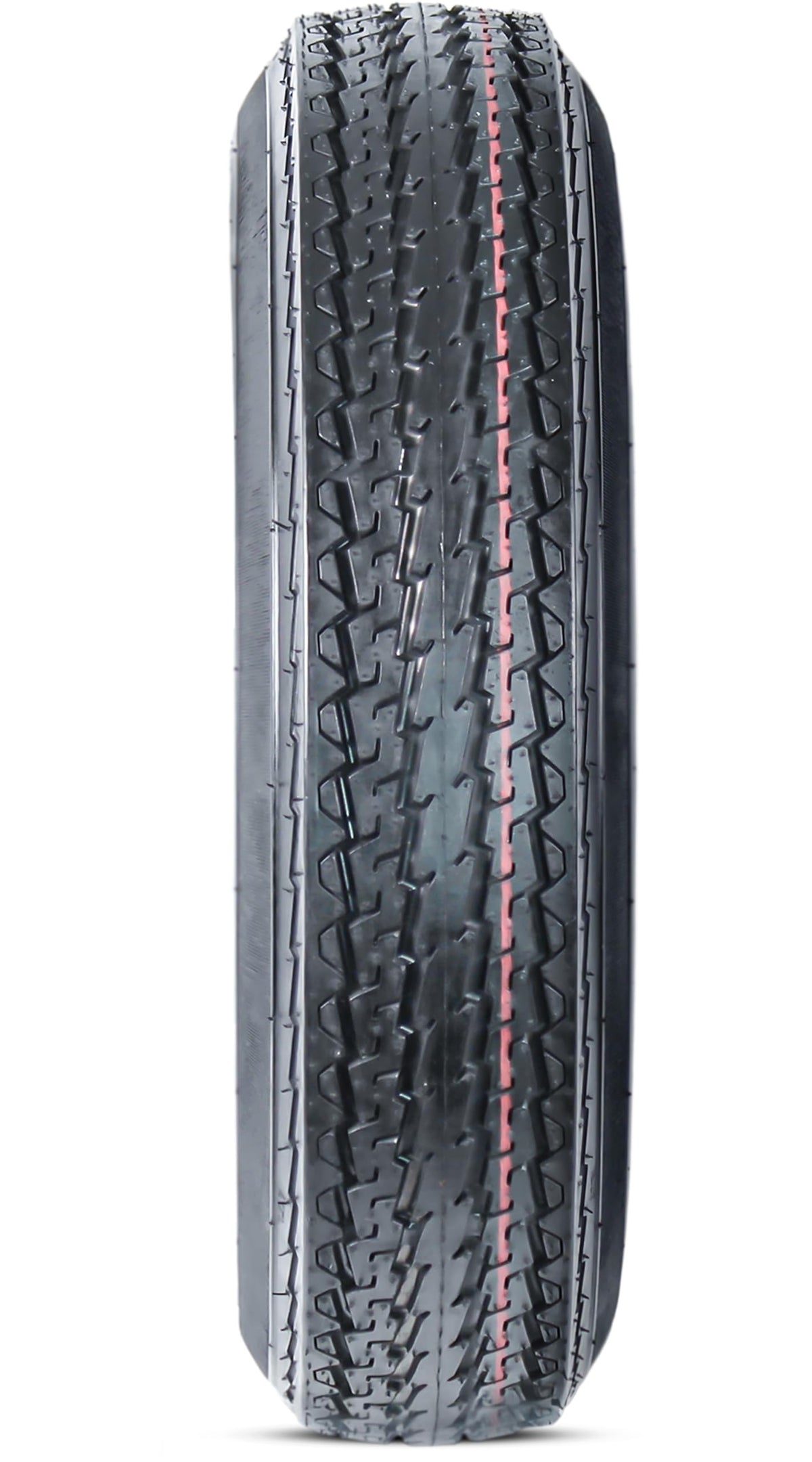2-Pack Trailer Tire Rim Assembly 4.80-12 5 Lug Black V3535