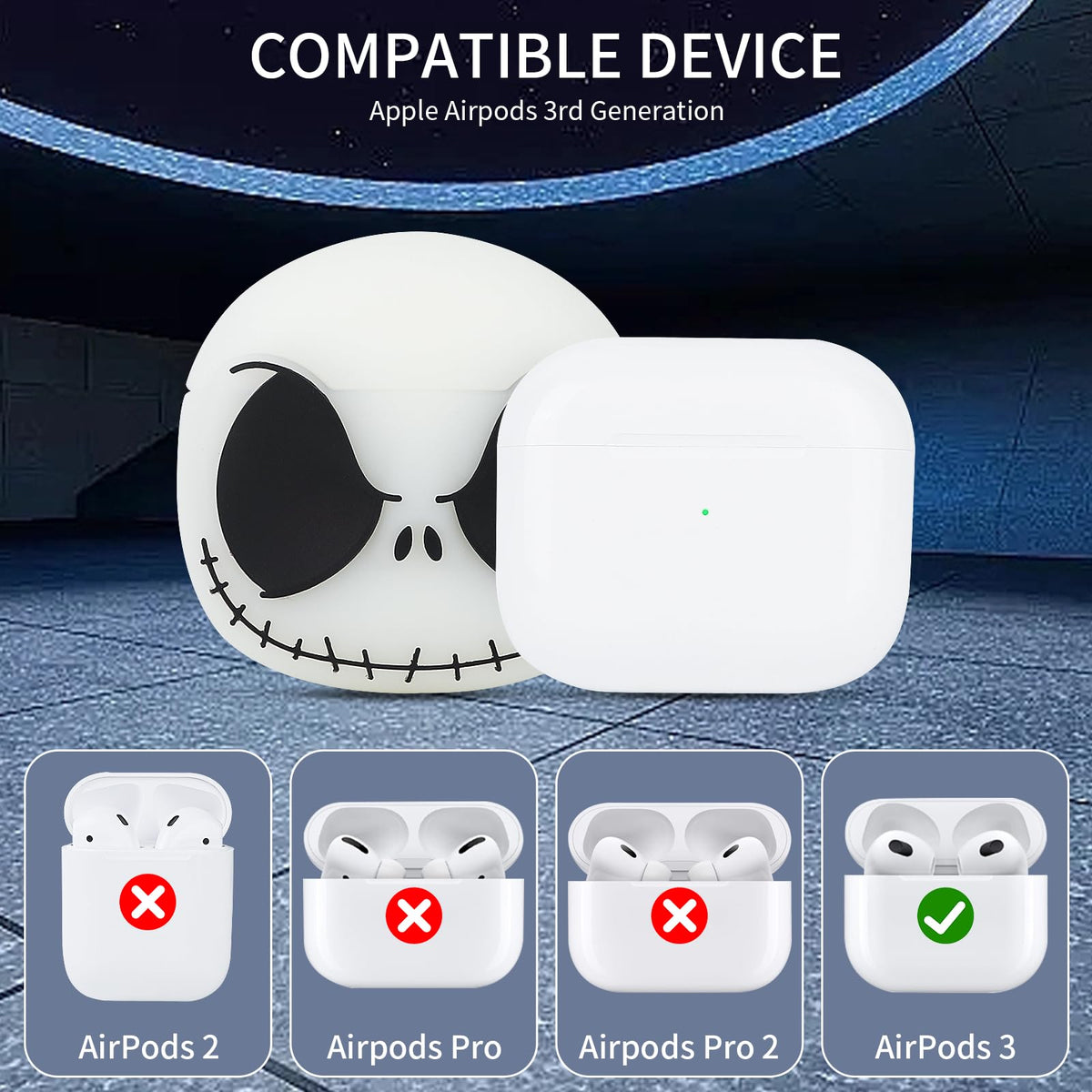 Airpods 3rd Generation Case with Keychain P47099