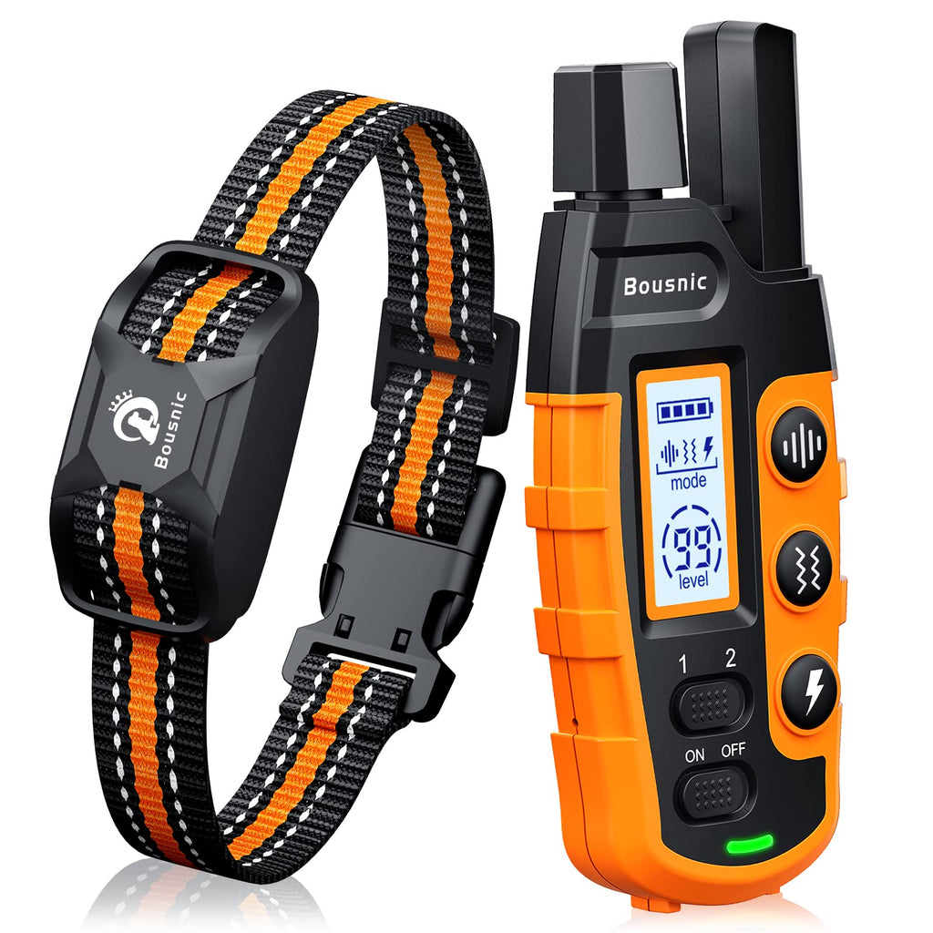 Rechargeable Waterproof Dog Training Collar with Remote Q511
