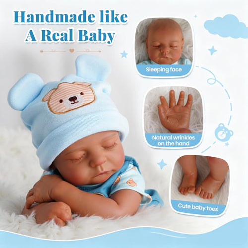20 Inch Black Reborn Baby Dolls K398133